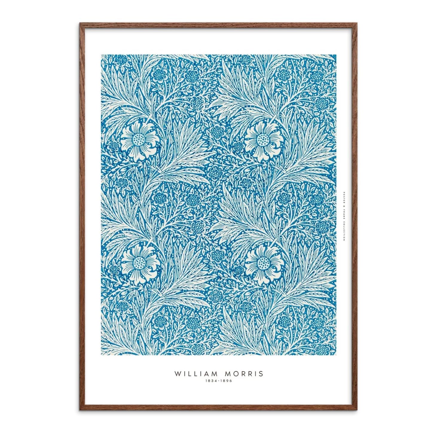 DIMM: Veggspjald · William Morris · Blues