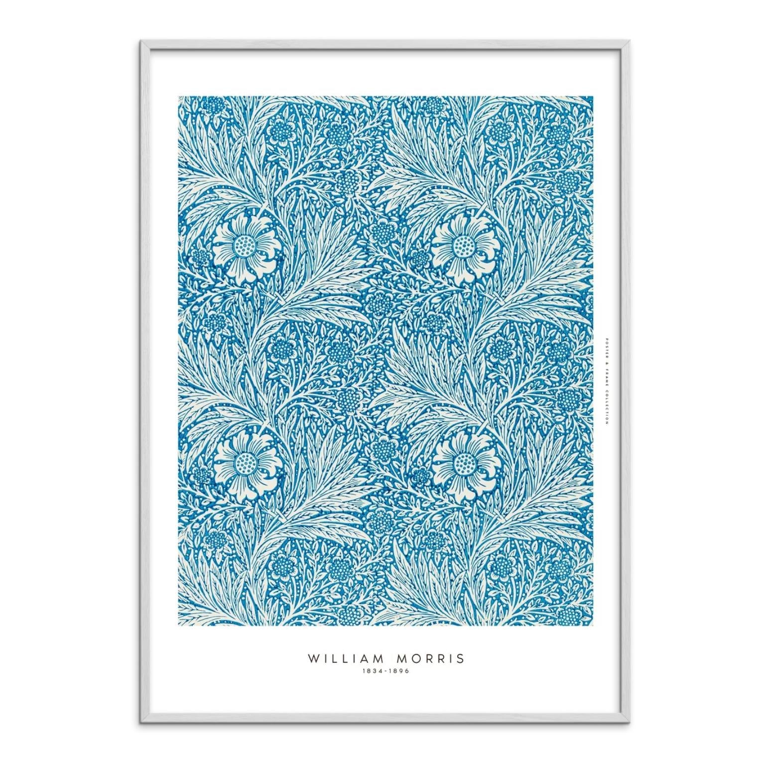 DIMM: Veggspjald · William Morris · Blues