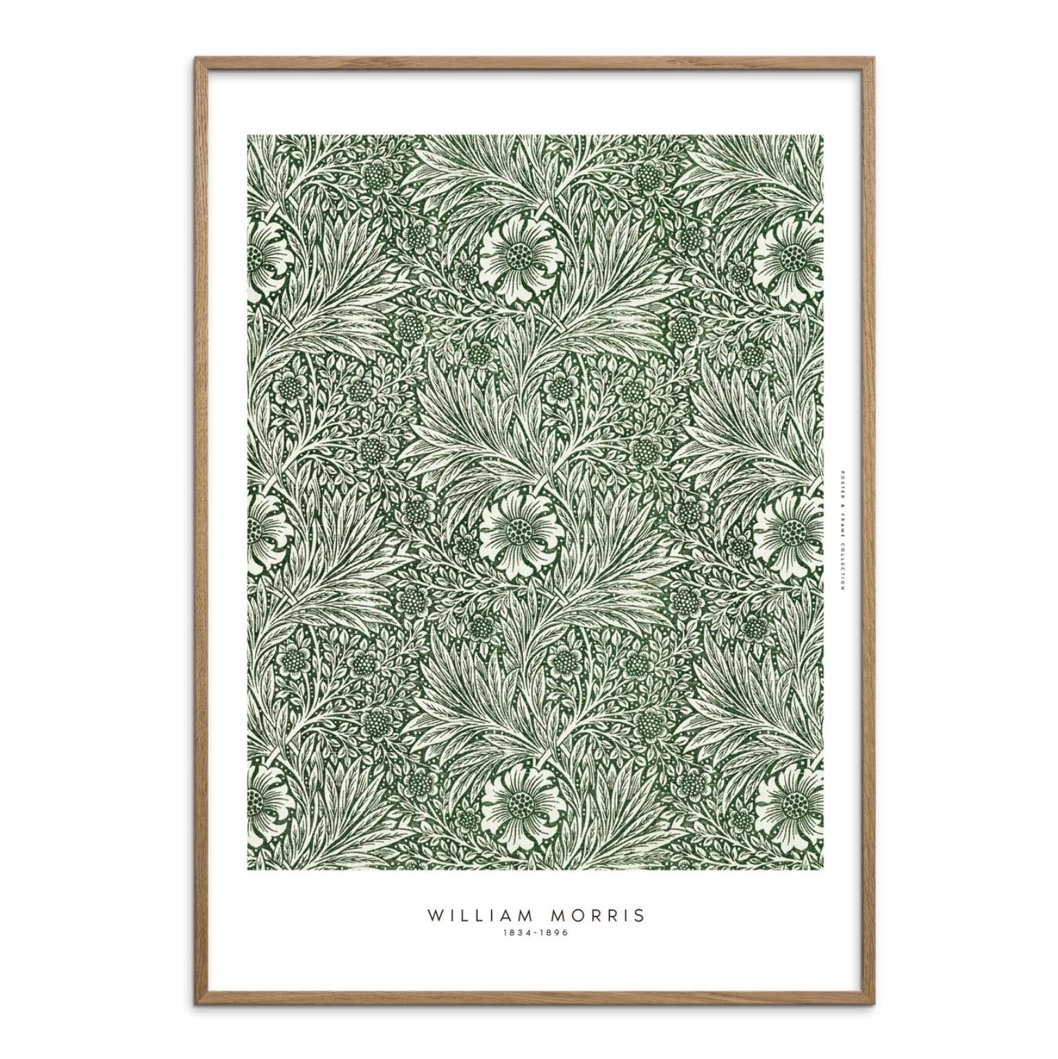 DIMM: Veggspjald · William Morris · Greens