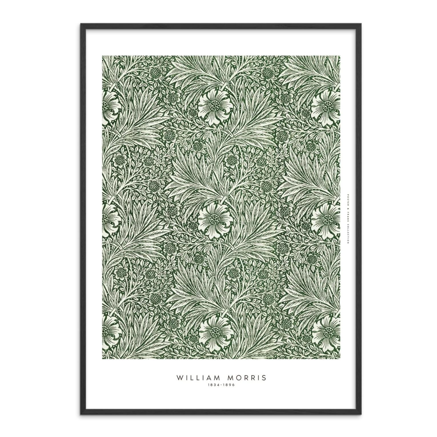DIMM: Veggspjald · William Morris · Greens