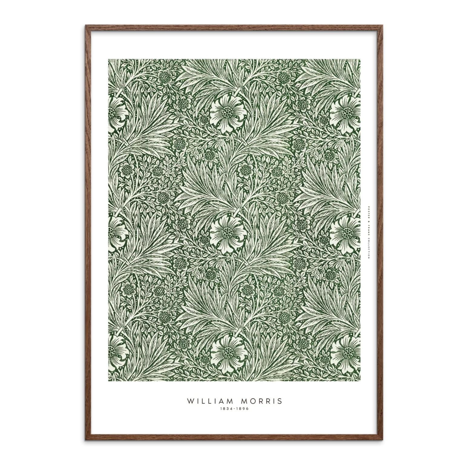 DIMM: Veggspjald · William Morris · Greens