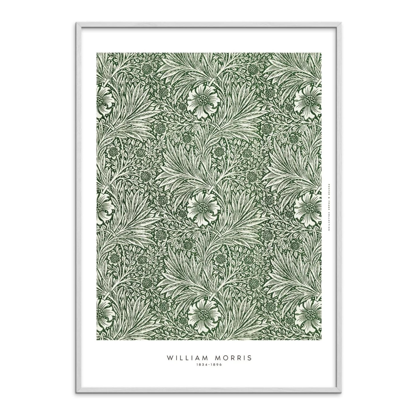 DIMM: Veggspjald · William Morris · Greens