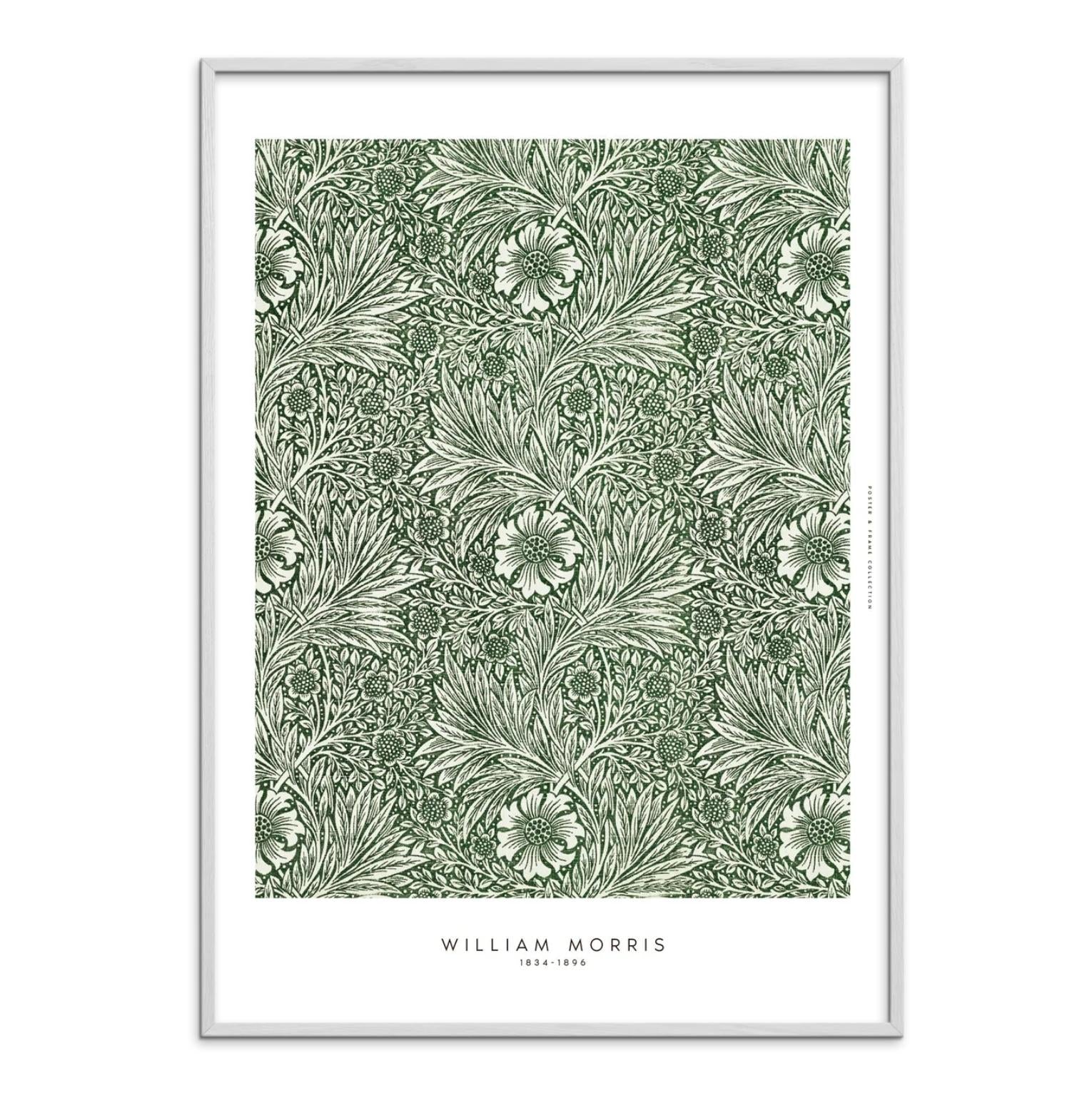 DIMM: Veggspjald · William Morris · Greens