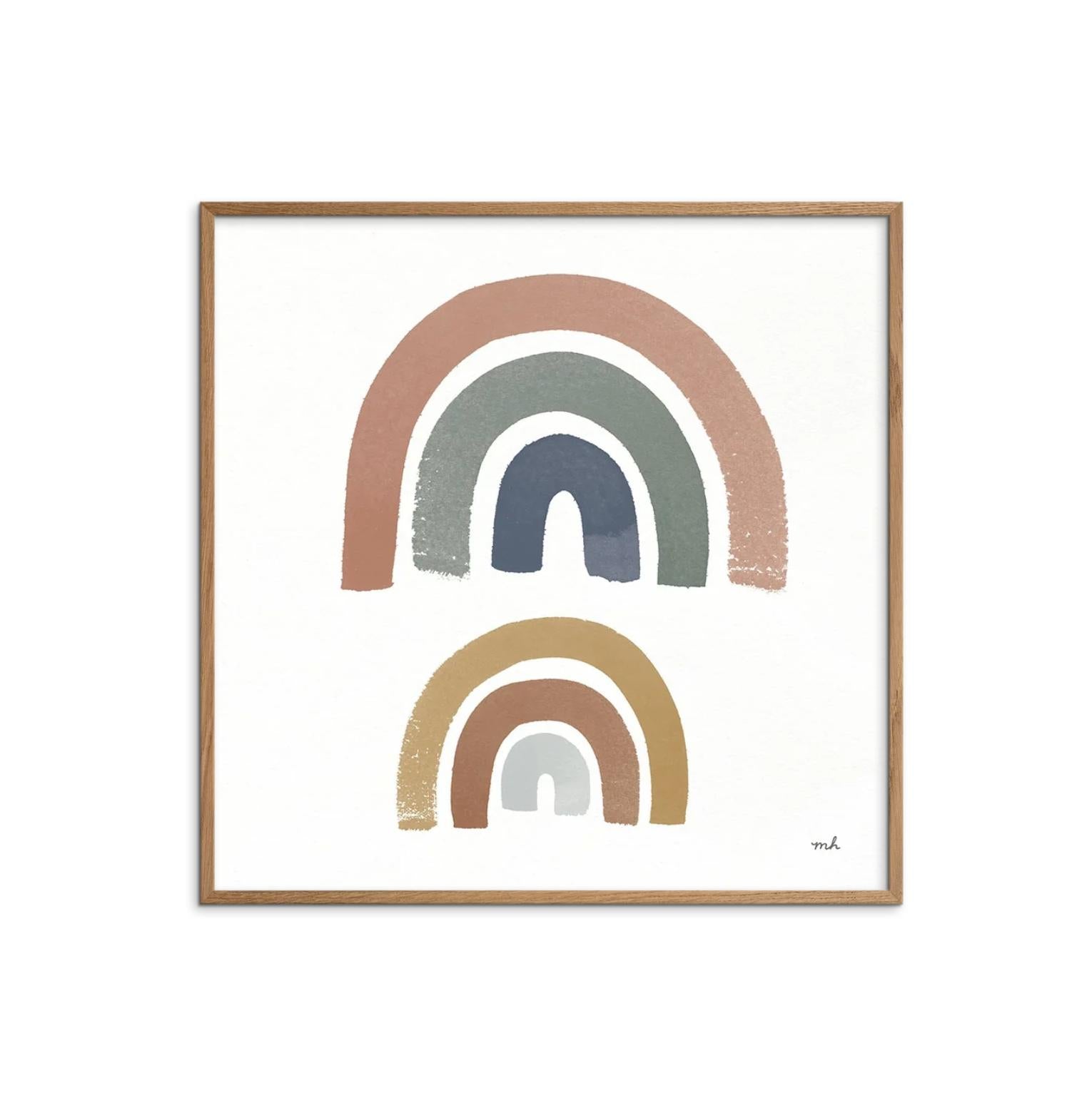 DIMM: Veggspjald · Wild Apple · After the Rain I 50x50 cm