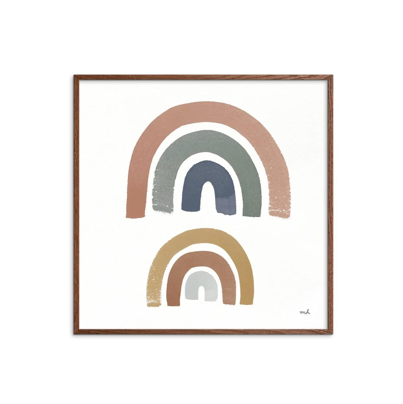 DIMM: Veggspjald · Wild Apple · After the Rain I 50x50 cm