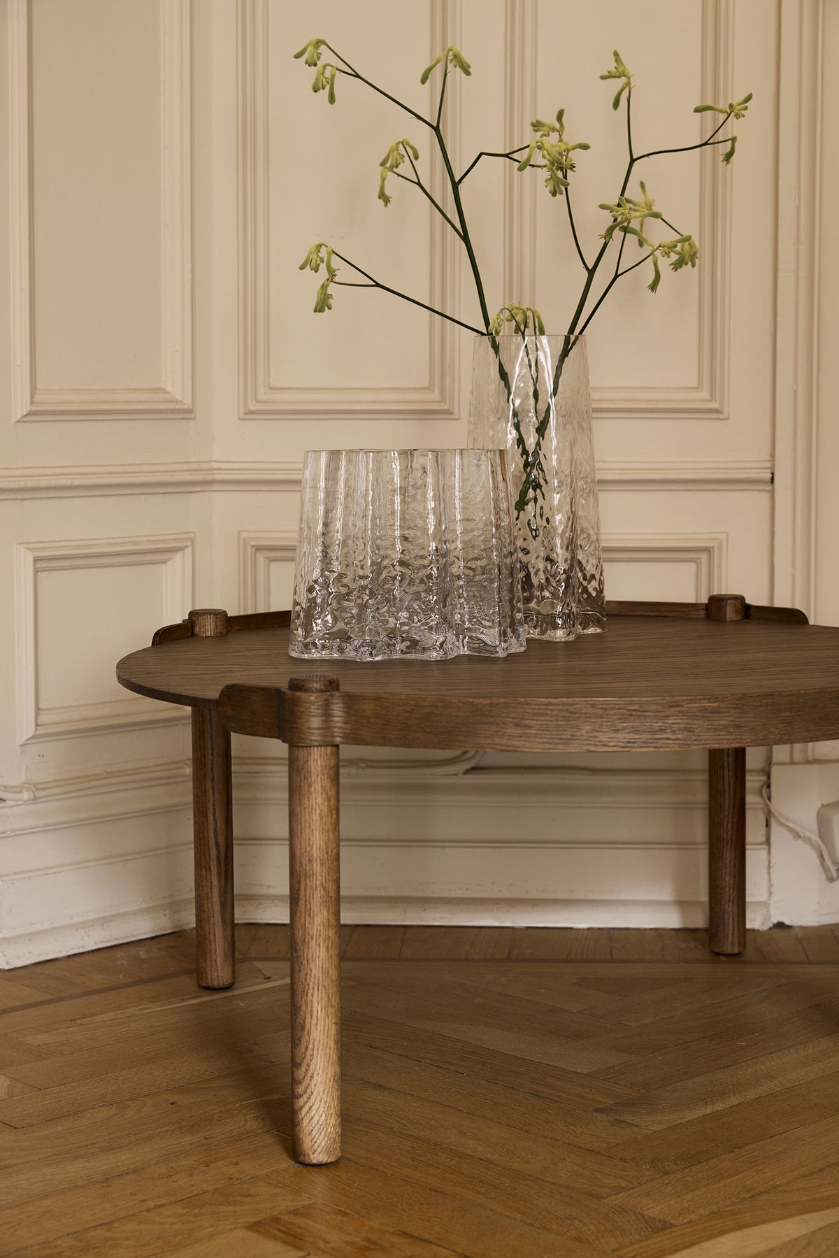 Woody table · 80 cm · Dökk eik
