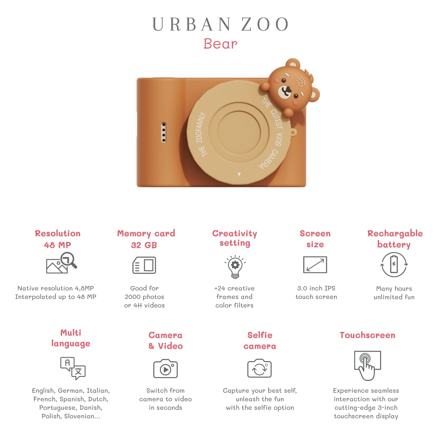 DIMM: The Zoofamily barnamyndavél · Urban Zoo · Bear