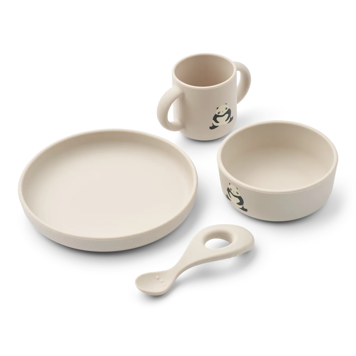 DIMM: Liewood Vivi matarsett í gjafaöskju · Panda / Sandy