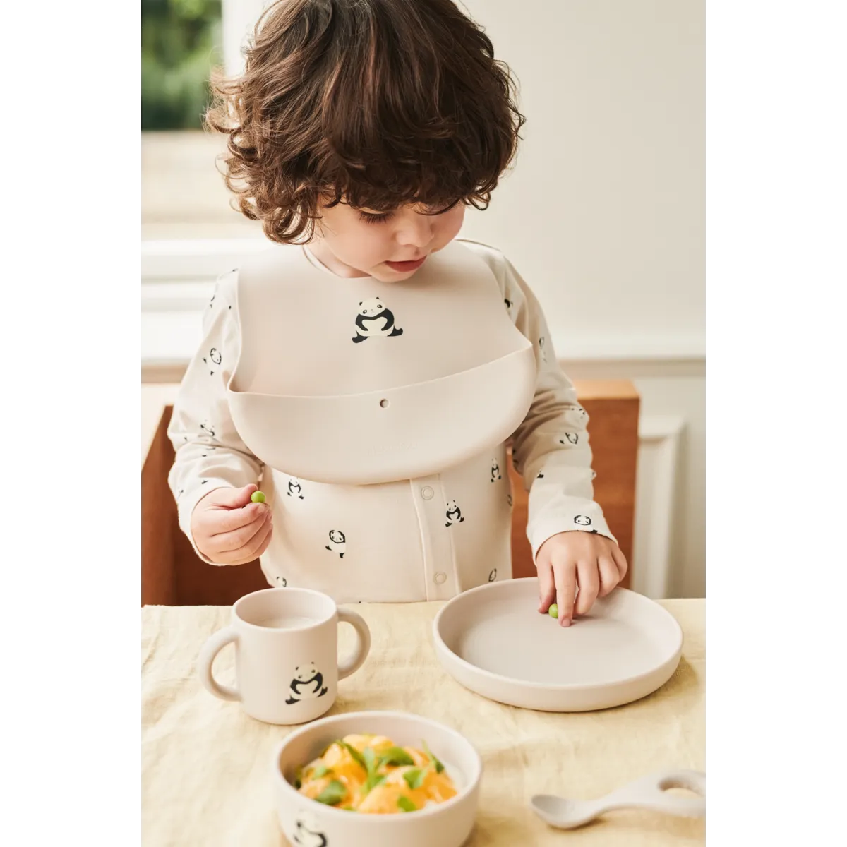 DIMM: Liewood Vivi matarsett í gjafaöskju · Panda / Sandy