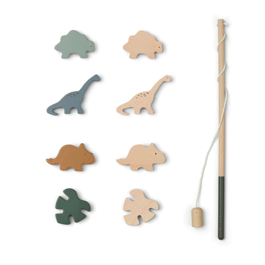 DIMM: Liewood Sebastian fishing game · Dino / hunter green multi mix