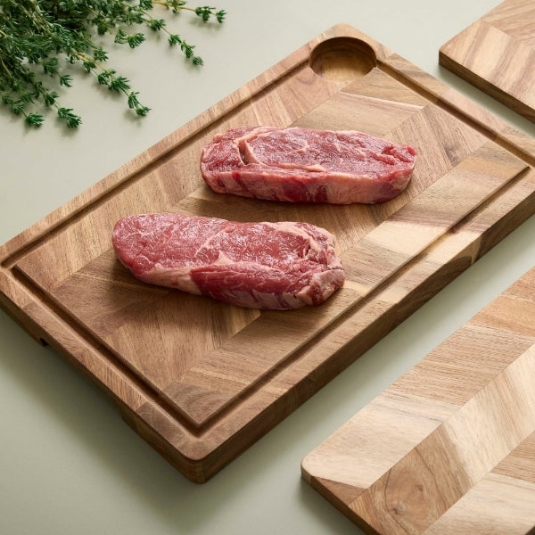 DIMM: Herringbone kjötbretti · 40x26x3 cm