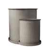 DIMM: Úti blómapottar · Plant pot beige · 2 stk í setti · stórt sett