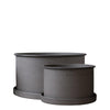 DIMM: Úti blómapottar · Plant bowl brown · 2 stk í setti
