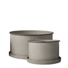DIMM: Úti blómapottar · Plant bowl beige · 2 stk í setti