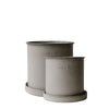DIMM: Úti blómapottar · Plant pot beige · 2 stk í setti · lítið sett