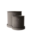DIMM: Úti blómapottar · Plant pot brown · 2 stk í setti · lítið sett