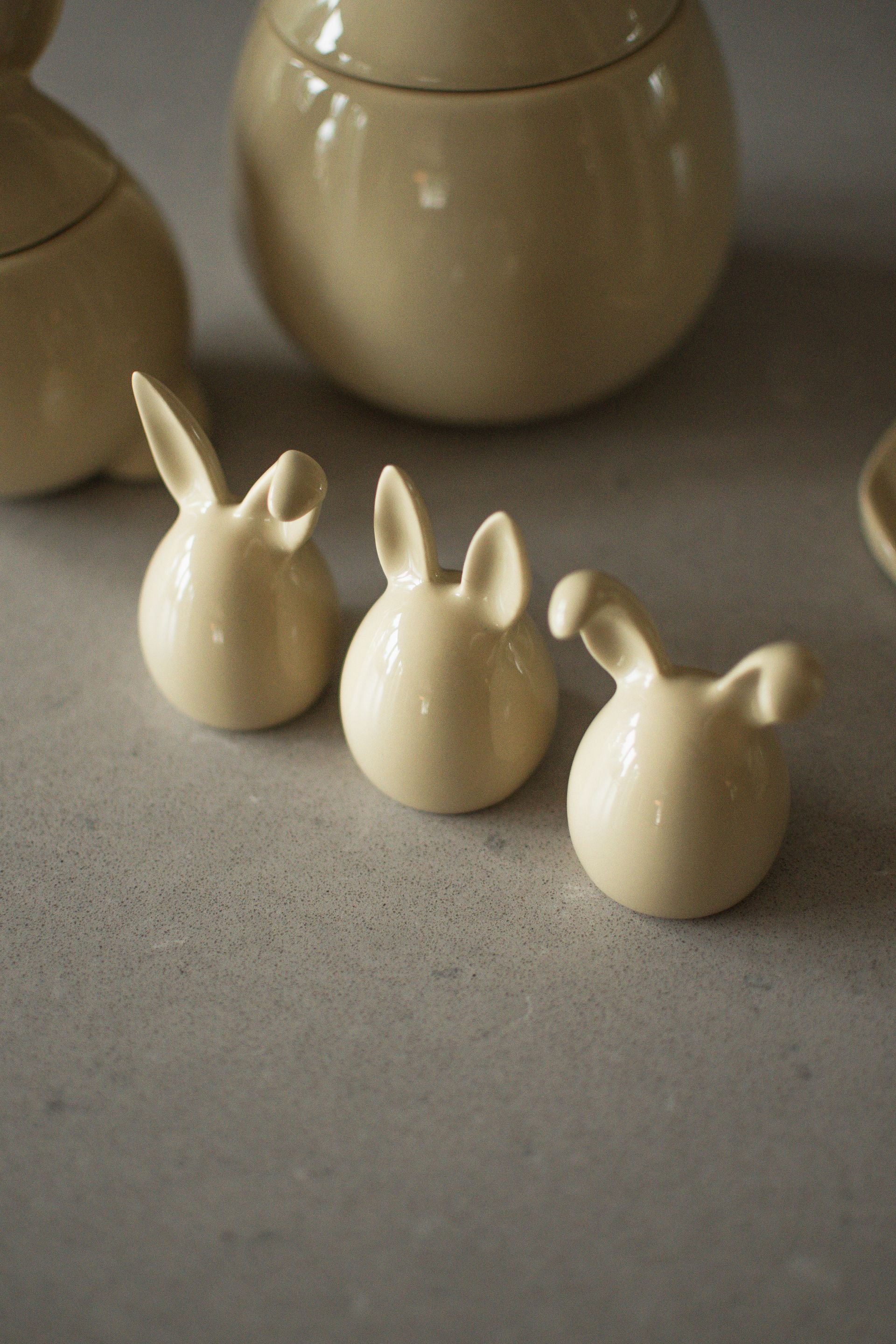 DIMM: Páskakanínur 3pk · triplets · shiny yellow