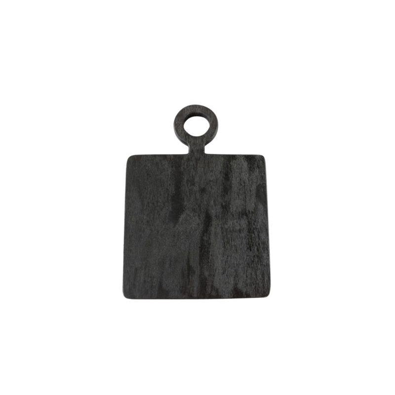 DIMM: Be Home viðarbretti svart · 27,5x19,5cm · mangóviður