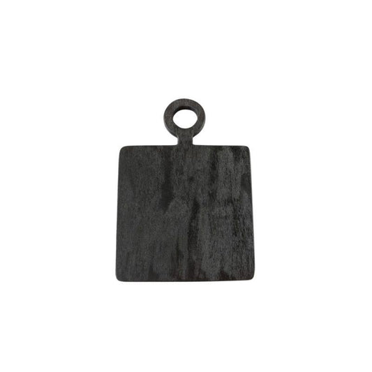 DIMM: Be Home viðarbretti svart · 27,5x19,5cm · mangóviður