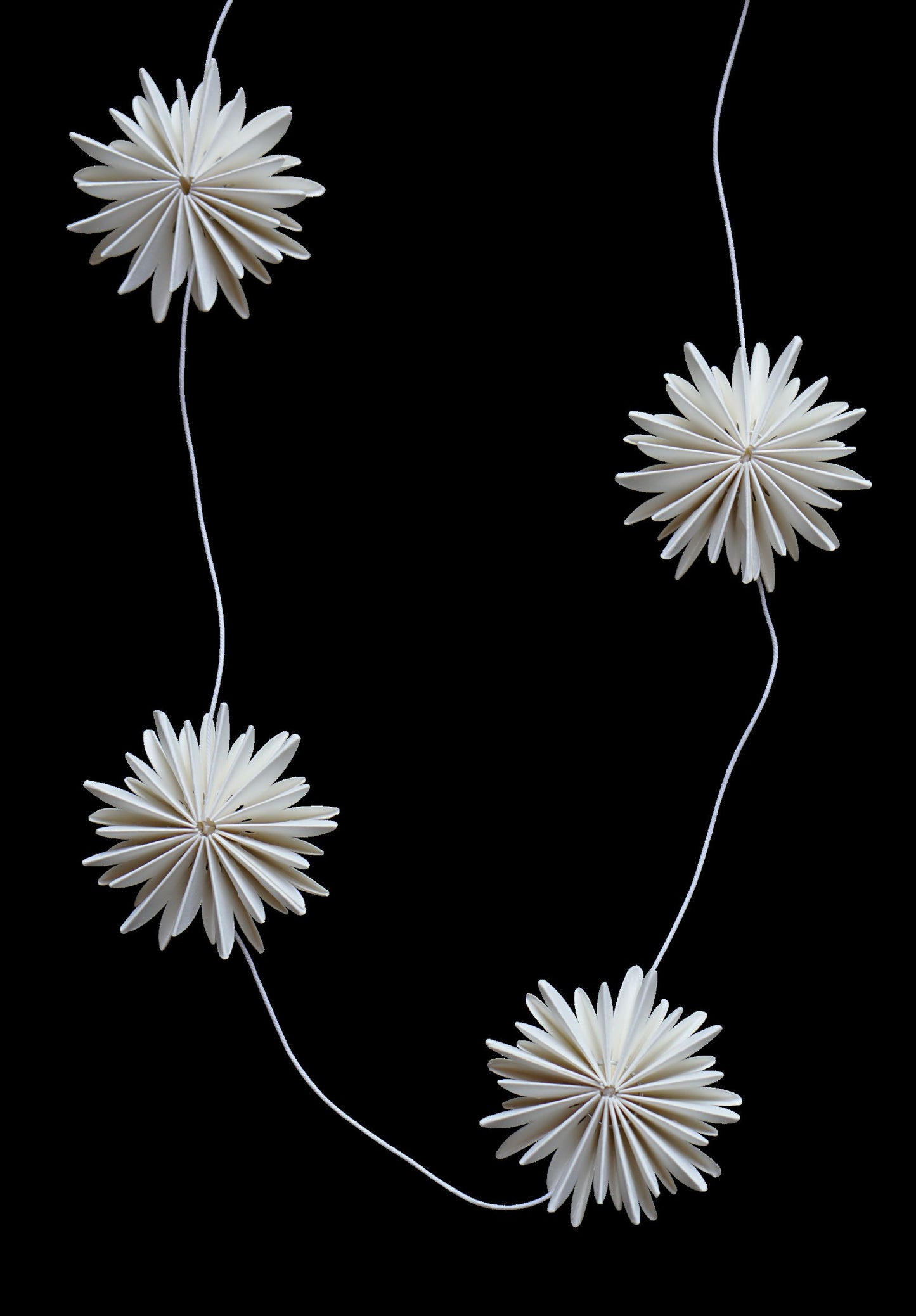 DIMM: Jólaskraut · Garland Flake · white