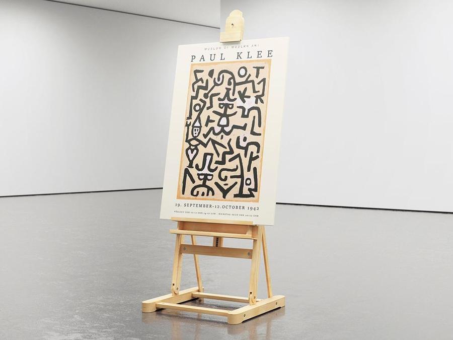 DIMM: Poster and Frame veggspjald · Paul Klee · Modern Art exhibition